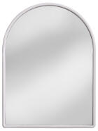 Zrcadlo bílý plastový rám oblouk KAČENKA